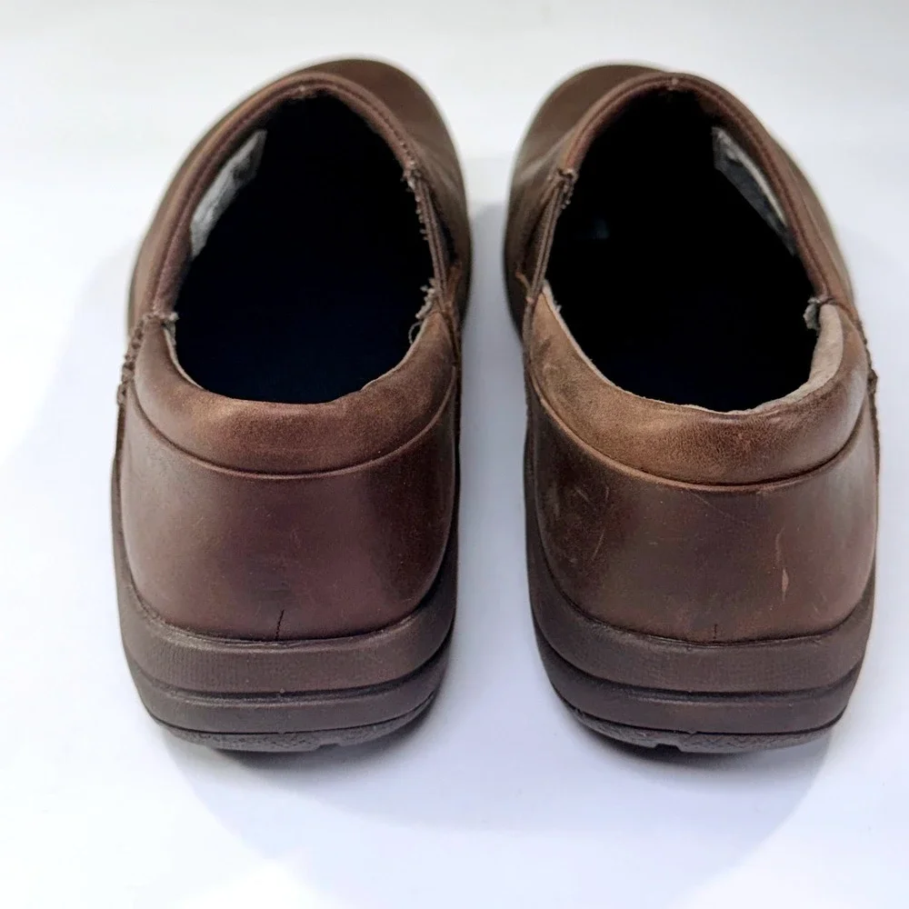 Merrell Dassie Stitch Shoes Womens 7.5 Brown Leather Slip On‎ Comfort Walking